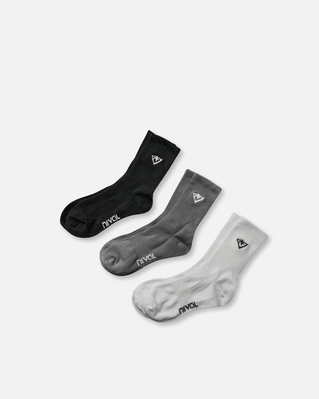 Nival Mid-Calf Socks Pack [x3/Unisex]